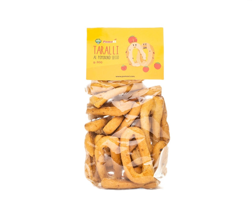 Apulian Taralli with Dried Tomato - 300 g